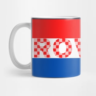 Rovinj City in Croatia Mug